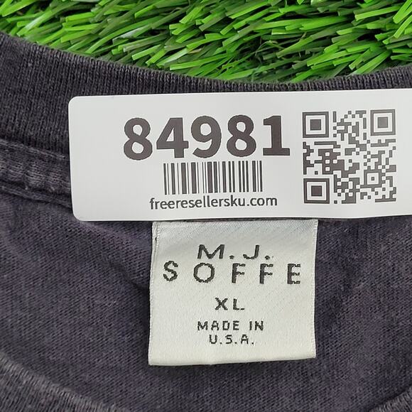 Vintage Oklahoma State University Sweatshirt XL 24x28 Faded Black - Picture 5 of 12